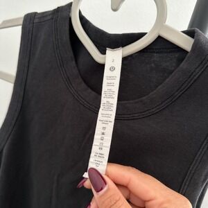 Lululemon Classic-Fit Cotton-Blend Tank Top size 2
